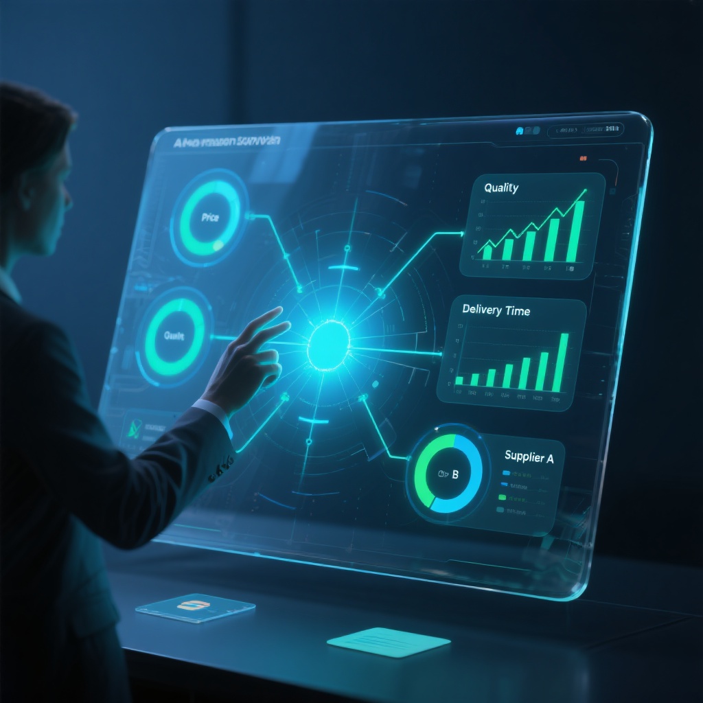 ¿Qué software de compras ofrece inteligencia artificial para ayudar a adjudicar?