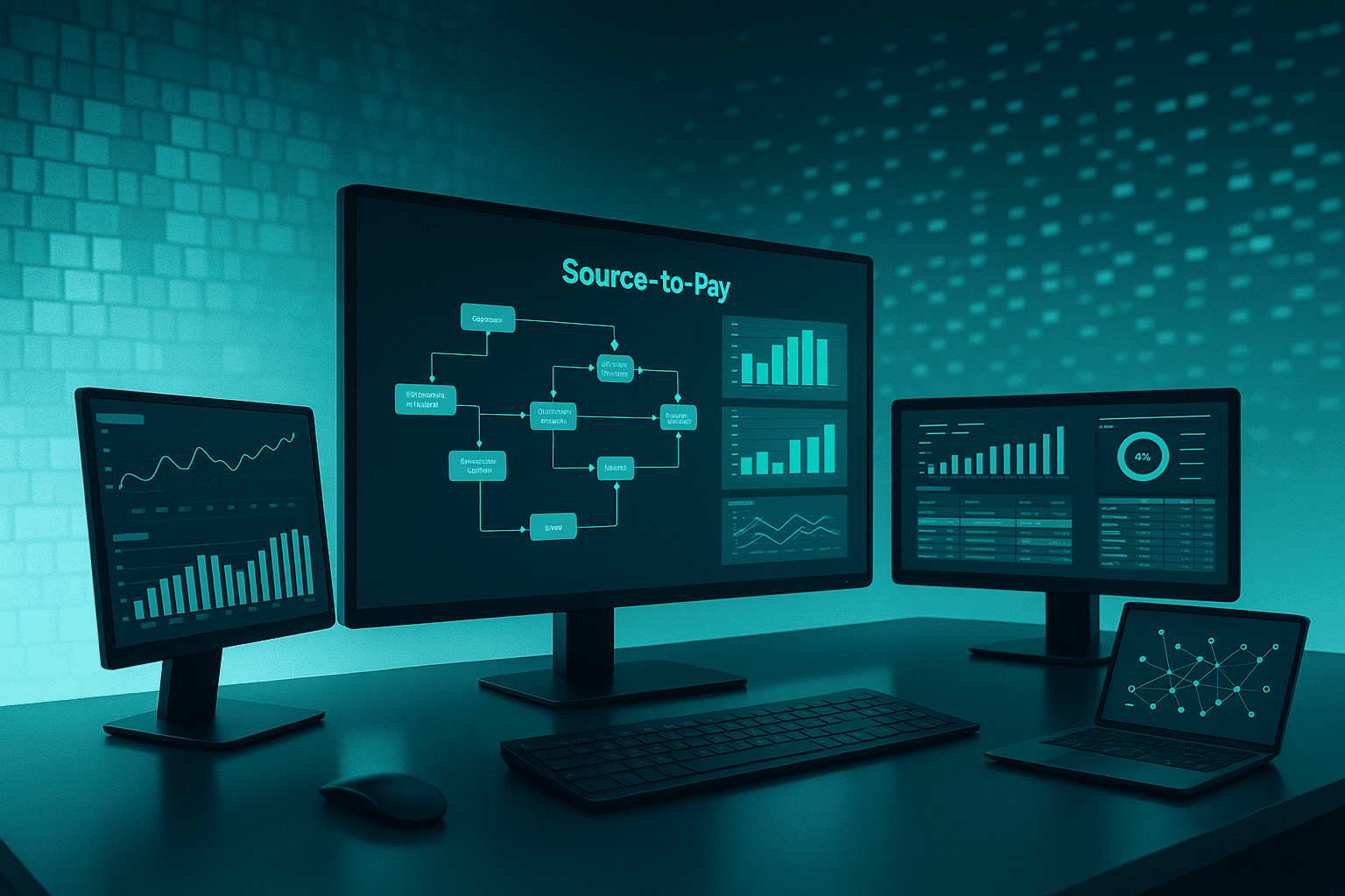 ¿Cómo eliminar Excel en todo el ciclo de compra, desde la solicitud hasta el pago?